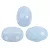Samos® par Puca®gyöngy - Milky Light Sapphire - 5x7 mm