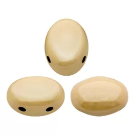 Samos® par Puca®gyöngy - Opaque Light Beige - 5x7 mm