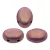 Samos® par Puca®gyöngy - White Pink Gold Luster - 5x7 mm