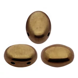 Samos® par Puca®gyöngy - Golden Bronz - 5x8 mm