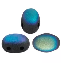 Samos® par Puca®gyöngy - Jet Matt AB - 5x7 mm
