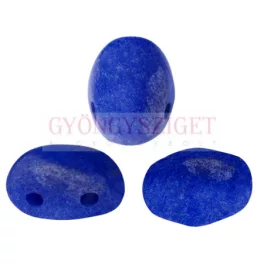 Samos® par Puca®gyöngy - Opaque Sapphire Luster - 5x7 mm