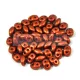 Superduo cseh préselt kétlyukú gyöngy - 2.5x5mm - Matte Metallic Rust