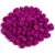 Superduo cseh préselt kétlyukú gyöngy - 2.5x5mm - Matt Silk Satin Dark Magenta
