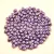 Superduo cseh préselt kétlyukú gyöngy - 2.5x5mm - polichrome metallic purple