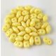 Superduo cseh préselt kétlyukú gyöngy - 2.5x5mm - Luminous Pastel Yellow