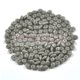 Superduo cseh préselt kétlyukú gyöngy - 2.5x5mm - gray ash