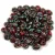 Superduo cseh préselt kétlyukú gyöngy - 2.5x5mm - Red Travertine