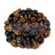 Superduo Duet Bead -  Navy/Ivory Picasso - 2.5x5mm