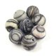 Silk Stone - round bead - matt - 10mm