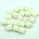 Silky Czech  2 Hole Glass Bead - Opaque Mint Youghurt - 6x6mm