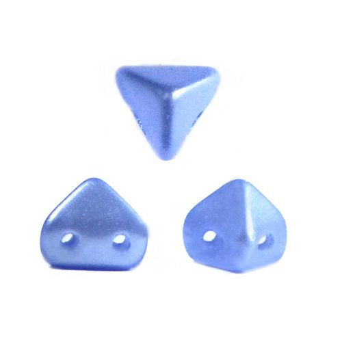 Super Kheops® par Puca® 2lyukú gyöngy - 6mm - pastel inocent blue