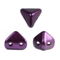   Super Kheops® par Puca® 2lyukú gyöngy - 6mm - pastel deep purple