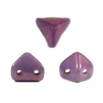   Super Kheops® par Puca® 2lyukú gyöngy - 6mm - purple vega luster