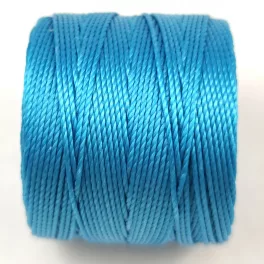 SuperLon (S-Lon) Bead Cord - 0.5mm - Bermuda Blue