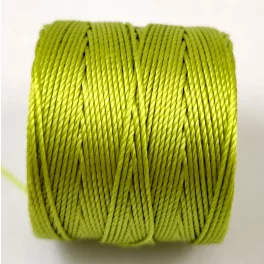 SuperLon (S-Lon) Bead Cord - 0.5mm - Chartreuse