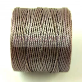 SuperLon (S-Lon) Bead Cord - 0.5mm - Cocoa