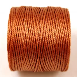 SuperLon (S-Lon) Bead Cord - 0.5mm - Copper