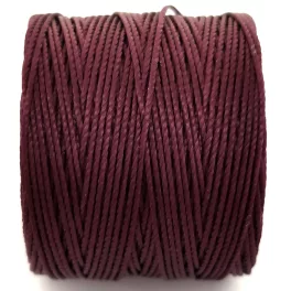 SuperLon (S-Lon) Bead Cord - 0.5mm - Eggplant