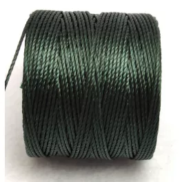 SuperLon (S-Lon) Bead Cord - 0.5mm - EverGreen