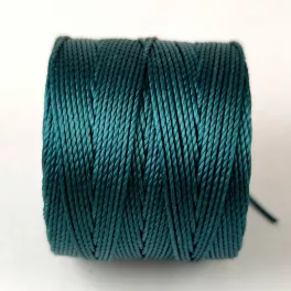 SuperLon (S-Lon) Bead Cord - 0.5mm - Green Blue