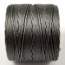 SuperLon (S-Lon) Bead Cord - 0.5mm - Gunmetal