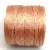 SuperLon (S-Lon) Bead Cord - 0.5mm - Light Copper