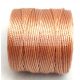 SuperLon (S-Lon) Bead Cord - 0.5mm - Light Copper