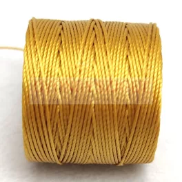 SuperLon (S-Lon) Bead Cord - 0.5mm - Light Maize