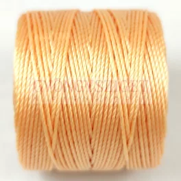 SuperLon (S-Lon) Bead Cord - 0.5mm - Light Peach