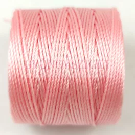 SuperLon (S-Lon) Bead Cord - 0.5mm - Light Pink