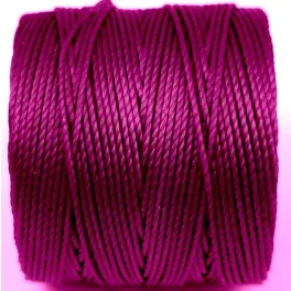 SuperLon (S-Lon) Bead Cord - 0.5mm - Magenta