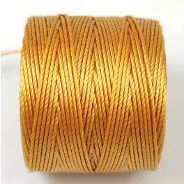 SuperLon (S-Lon) Bead Cord - 0.5mm - Marigold