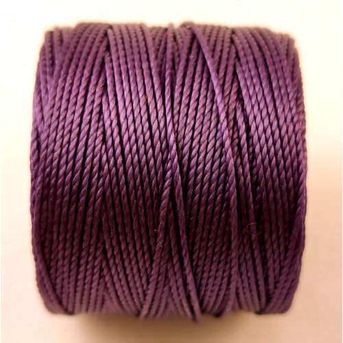 SuperLon (S-Lon) Bead Cord - 0.5mm - Medium Purple