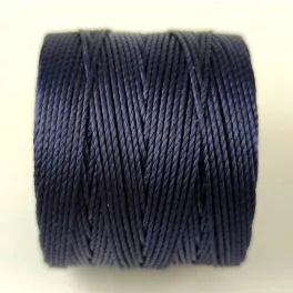 SuperLon (S-Lon) Bead Cord - 0.5mm - Navy