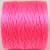 SuperLon (S-Lon) Bead Cord - 0.5mm - Neon Pink