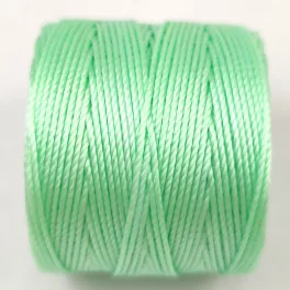 SuperLon (S-Lon) Bead Cord - 0.5mm - Pastel Mint