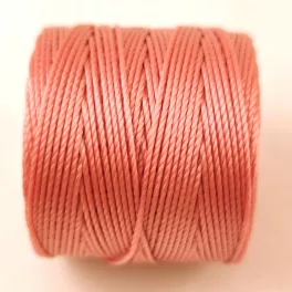 SuperLon (S-Lon) Bead Cord - 0.5mm - Rose