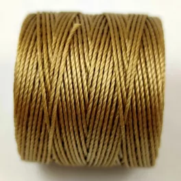 SuperLon (S-Lon) Bead Cord - 0.5mm - Sand
