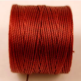 SuperLon (S-Lon) Bead Cord - 0.5mm - Sienna