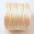 SuperLon (S-Lon) Bead Cord - 0.5mm - Vanilla
