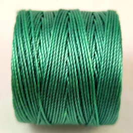 SuperLon (S-Lon) Bead Cord - 0.5mm - Vintage Jade