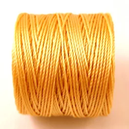 SuperLon (S-Lon) Bead Cord - 0.5mm - Wheat