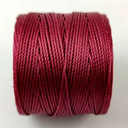 SuperLon (S-Lon) Bead Cord - 0.5mm - Wine