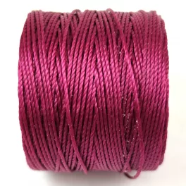 SuperLon (S-Lon) Bead Cord - 0.5mm - Wineberry