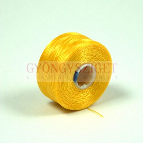 SuperLon (S-Lon) Beading Thread - golden yellow
