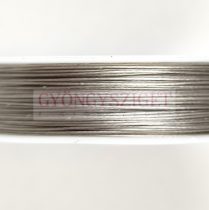 Sodrony - sötét ezüst színű - 0.45mm - 80m
