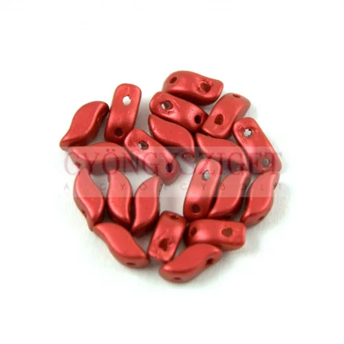 StormDuo - cseh préselt kétlyukú gyöngy - Lavared - 3x7mm