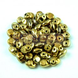 SuperUno gyöngy - 2.5x5mm - Full Amber