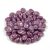 SuperUno gyöngy - 2.5x5mm - White Purple Vega Luster